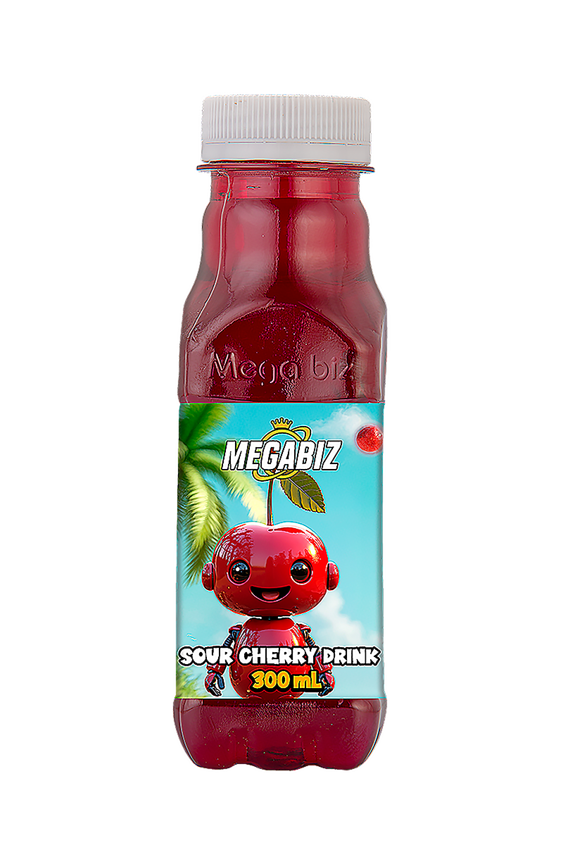 آبمیوه پت 300 طعم آلبالو