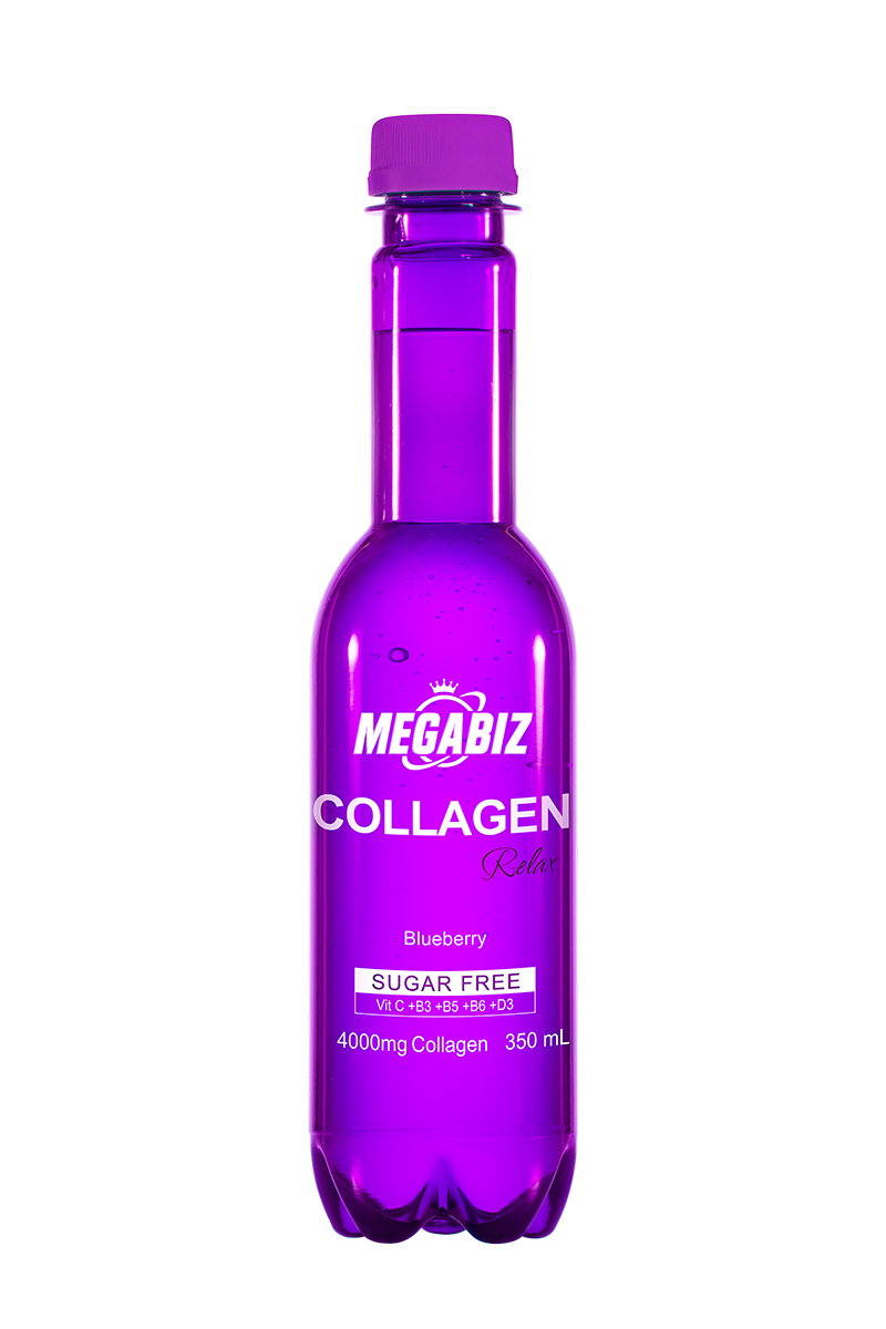 آبمیوه کلاژن با طعم بلوبری